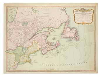 LAURIE & WHITTLE. A New and Correct Map of the British Colonies in North America.